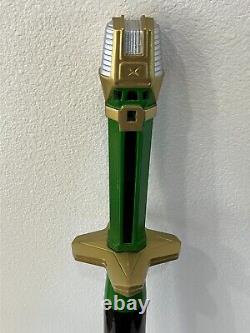 Power Rangers Cosplay 40 Hard Plastic Green Sword