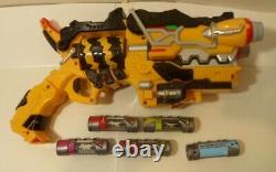 Power Rangers Cosplay Dino Charge Morph Gun with 5x Charge Morpher Zords