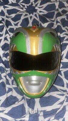 Power Rangers Cosplay Helmet Green Ranger Bat In The Sun