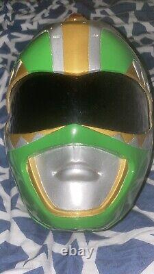 Power Rangers Cosplay Helmet Green Ranger Bat In The Sun