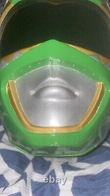 Power Rangers Cosplay Helmet Green Ranger Bat In The Sun