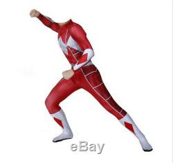Power Rangers Cosplay Jumpsuits Blue Green Suit Tight Men Party Costume Perform