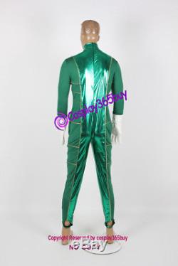 Power Rangers Cosplay Super Power Beat Down Green Ranger Cosplay Costume