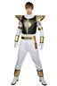 Power Rangers Costume White Ranger Halloween Cosplay Outfit Costume XCOSER
