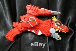 Power Rangers Deluxe Dino Charge Morpher Cosplay Red T-Rex Gun Works