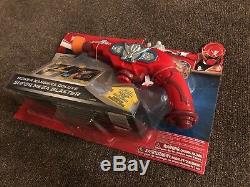 Power Rangers Deluxe Super Mega Blaster Bandai Toys Cosplay Prop Scifi Blaster