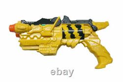 Power Rangers Dino Charge Morpher Yellow Plastic Cosplay Gun Costume Prop