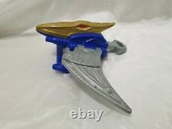 Power Rangers Dino Charge Ptera Morpher Cosplay No Sound Costume Style Gold Head