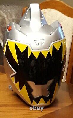 Power Rangers Dino Charge Silver/Kyoryu Silver Cosplay helmet
