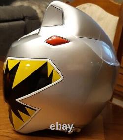 Power Rangers Dino Charge Silver/Kyoryu Silver Cosplay helmet