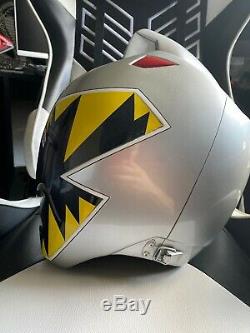 Power Rangers Dino Charge Silver Ranger Helmet (aniki Cosplay)