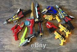 Power Rangers Dino Charge Spares Or Repairs Bundle NOT WORKING Cos Play