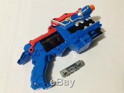 Power Rangers Dino Charge Titano Morpher Deluxe Blue Variant Rare Cosplay