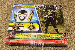 Power Rangers Dino Super Charge Black Ranger Hero Set MMPR Bandai Mask Cosplay