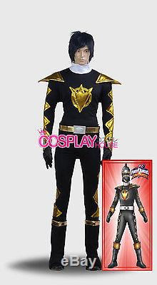 Power Rangers Dino Thunder - Black Dino Ranger Cosplay Costume Version 01