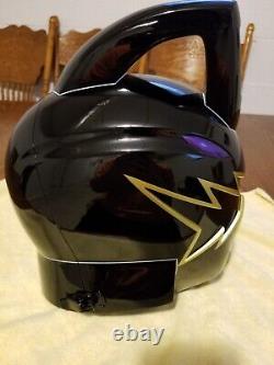 Power Rangers Dino Thunder Black Ranger Helmet Cosplay Full Sized Adult