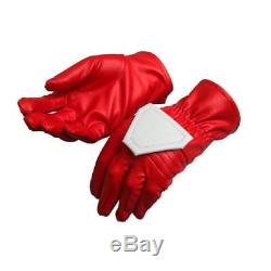 Power Rangers Dino Thunder Conner McKnight Cosplay Red Ranger Costume Outfits
