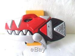 Power Rangers Dino Thunder Thundersaurus Morphin Morpher Red Ranger Cosplay