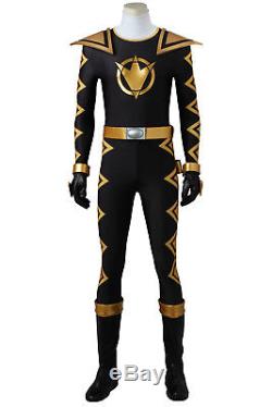 Power Rangers Dino Thunder White and Black Rangers cosplay Hallowee Costume unit
