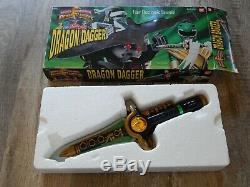 Power Rangers Dragon Dagger 1994 Bandai Cosplay MMPR Green Ranger