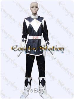 Power Rangers Female Black Power Ranger Cosplay Costume commission954