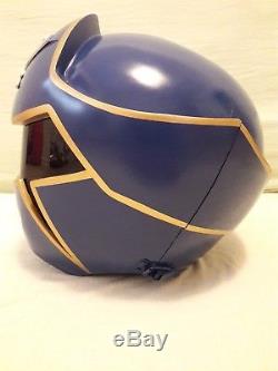 Power Rangers Gokai Blue, Super Megaforce, Blue Ranger Helmet Display/Cosplay