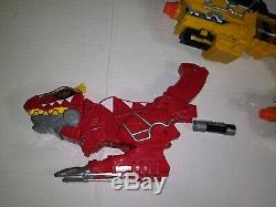 Power Rangers Gold Red Yellow Dino Charge Morpher Gun TRU Exclusive Cosplay Lot