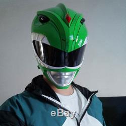 Power Rangers Green Ranger 11 Cosplay Helmet Collectibles Model Wearable Props