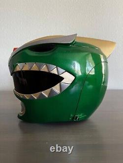 Power Rangers Green Ranger B. I. T. S. Cosplay Helmet (Taller Azlo)