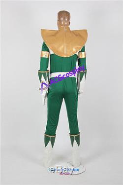 Power Rangers Green Ranger Cosplay Costume whole set acgcosplay