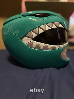 Power Rangers Green Ranger Cosplay Helmet