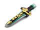 Power Rangers Green Ranger Dragon Dagger Dragonzord Flute Sword Bandai Cosplay