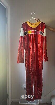 Power Rangers In Space Red Space Ranger Cosplay Costume