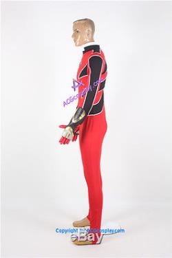 Power Rangers Jungle Fury Red Ranger Cosplay Costume