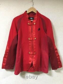 Power Rangers Jungle fury GEKIRANGER 2007 Costume Cosplay Red Size Adult L used
