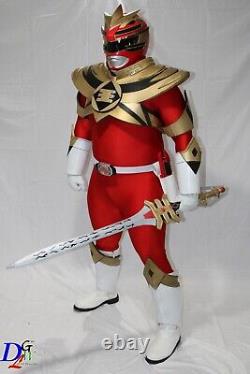 Power Rangers King Tyranno Red Ranger Sword Prop Replica 11