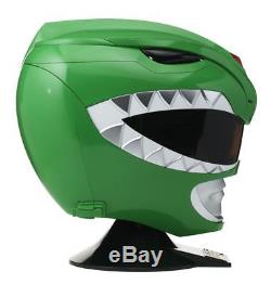 Power Rangers LEGACY Cosplay Replik 1/1 green Ranger helmet 36 cm Bandai