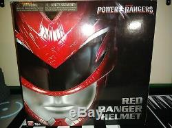 Power Rangers Legacy 2017 Movie Red Ranger Wearable Helmet Cosplay 11 Scale
