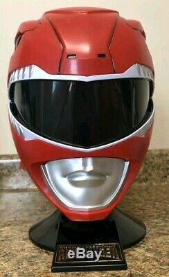 Power Rangers Legacy Collection Red Ranger Helmet 11 Scale Cosplay MMPR