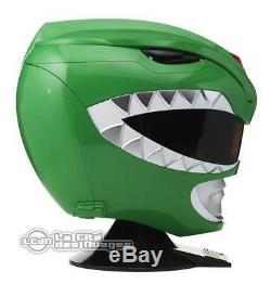 Power Rangers Legacy Cosplay Replica 1/1 Green Ranger Helmet 36cm BANDAI