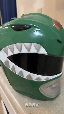 Power Rangers Legacy Green Ranger 1/1 Mighty Morphin Helmet Resin Custom Cosplay
