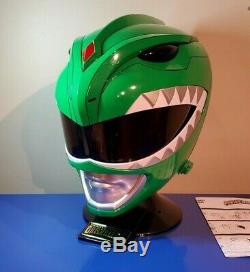 Power Rangers Legacy Green Ranger Helmet 11 Full Scale MMPR Cosplay Jason