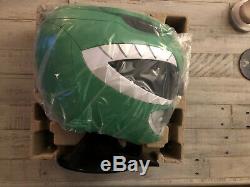 Power Rangers Legacy Green Ranger Helmet MMPR Cosplay Full Scale New