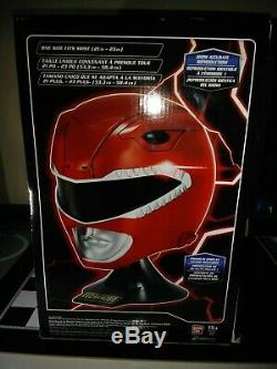 Power Rangers Legacy MMPR Mighty Morphin Red Ranger Wearable Helmet Cosplay 11