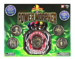 Power Rangers Legacy Mighty Morphin Morpher Coin Replica Toy MMPR Cosplay LED