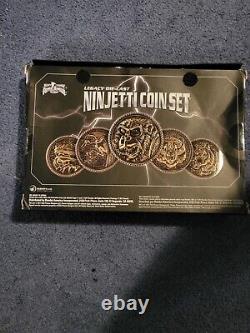 Power Rangers Legacy Ninjetti Morpher Coins Set Bandi Mighty Morphin New