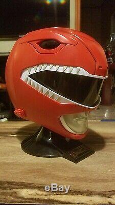 Power Rangers Legacy Red Ranger Helmet 11 Full Scale Cosplay