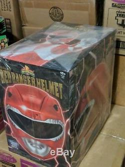 Power Rangers Legacy Red Ranger Helmet 11 Full Scale Cosplay Brand New