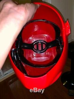Power Rangers Legacy Red Ranger Helmet 11 Full Scale Cosplay Display Iike new