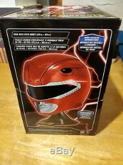 Power Rangers Legacy Red Ranger Helmet 11 Full Scale Cosplay With Box Brand New